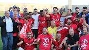 הפועל לוד חוגגת עלייה לליגה ב'