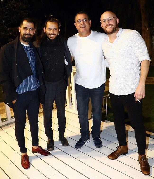 יש כאן מישהו מבת ים? אבי נוסבאום, אלי יצפאן, ציון ברוך ואסי ישראלוף