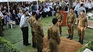 הלוויה של החייל אליהו דרורי בהר הרצל בירושלים