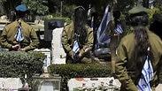הכנות לטקס יום הזיכרון בהר הרצל ירושלים