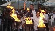 טקס הדקלת משואות באילן ר"ג