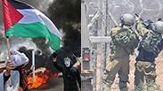 מפגינים ברצועת עזה וכוחות צה"ל