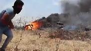  צה"ל תיעוד התפרעויות פלסטינים גבול רצועת עזה