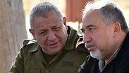 שר הביטחון אביגדור ליברמן ביקור ב אוגדת עזה