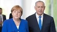 בנימין נתניהו פגישה עם אנגלה מרקל ב ברלין גרמניה