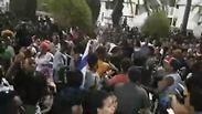 אלימות בהפגנה נגד גירוש נתיני אריתראה בגינת לוינסקי בתל אביב
