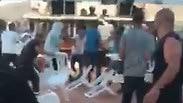 יו טיוב: קטטה במועדון הלידו בטבריה