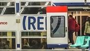 רכבת של רשת RER ב צרפת