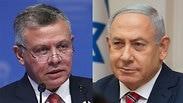 בנימין נתניהו עם מלך ירדן עבדאללה