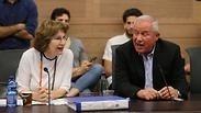אבי דיכטר ויעל גרמן בועדת חוק חוקה ומשפט
