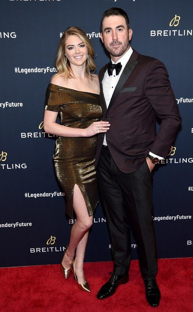 מזל טוב! אפטון וג'סטין ורלנדר (צילום: Gettyimages) מזל טוב! אפטון וג'סטין ורלנדר