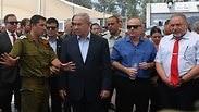 סיור של הקבניט בפיקוד העורף
