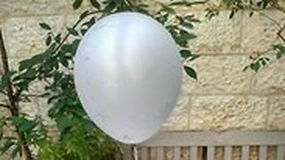 בלון התבערה בחצר בירושלים