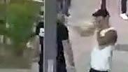 עוז יעקובי תוקף מאבטח באילת
