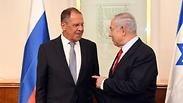 בנימין נתניהו וסרגיי לברוב