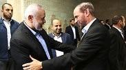 חוסאם בדראן ואסמאעיל הנייה בעזה