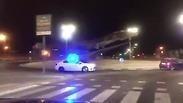 מרדף משטרתי בכיכר בבאר שבע