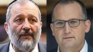 ראש העיר גבעתיים רן קוניק ושר הפנים אריה דרעי