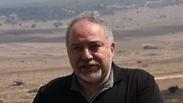 שר הבטחון אביגדור ליברמן בסיור ברמת הגולן