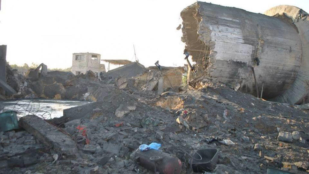 Destruction in Gaza on Palestinian media outlets תוצאות התקיפה ברחבי עזה מתוך המערכות התקשורת הפלסטיניות