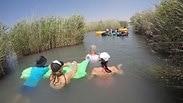 נחל קיבוצים מטיילים מזג אוויר מים