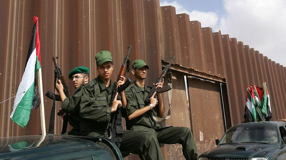 Palestinian security forces, 2018 (Photo: Getty Images) שוטרים פלסטיניים מנגנוני הביטחון הפלסטיניים