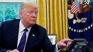 נשיא ארה"ב דונלד טראמפ הבית הלבן הצהרה ביטול NAFTA הסכם סחר מקסיקו קנדה