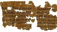 פפירוס מצרים העתיקה בדיקת הריון