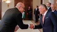 המלך והשגריר הישראלי אמיר ויסברוד