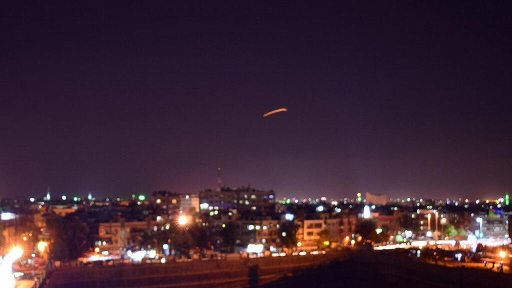 תקיפה קודמת באזור נמל התעופה של דמשק. חזר לשימוש - ושוב הופצץ תיעוד התקיפה בסוריה