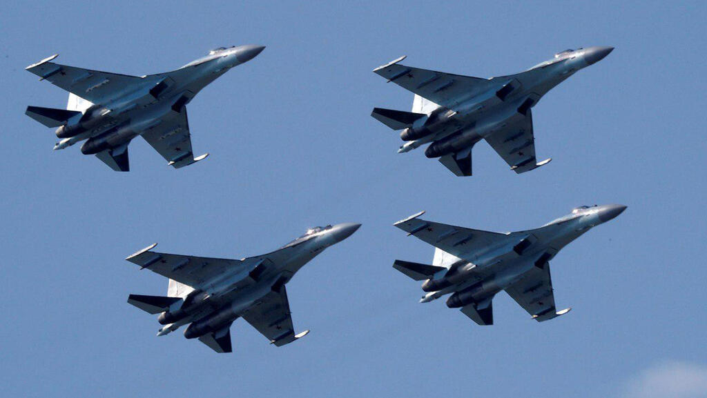 Russia's Sukhoi Su-35 multi-mission fighter jet (Photo: Reuters) מטוס קרב רוסי סוחוי 35