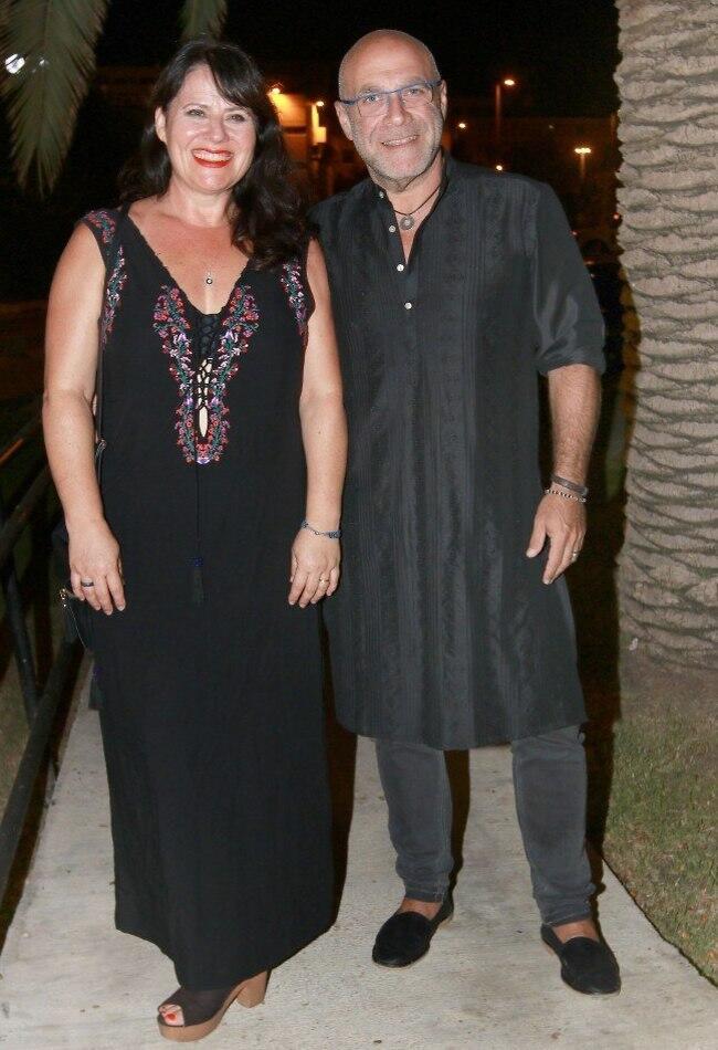 נמסטה. דביר ועירית בנדק (צילום: ענת מוסברג) נמסטה. דביר ועירית בנדק