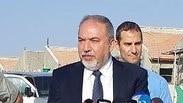 שר הביטחון אביגדור ליברמן בקרני שומרון