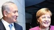 אנגלה מרקל, בנימין נתניהו ושרה נתניהו