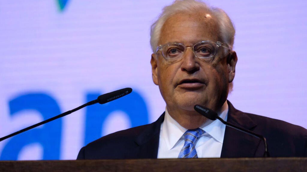 Former U.S. ambassador David Freidman (Photo: Yoav Dudkevitch) דייוויד פרידמן שגריר ארצות הברית