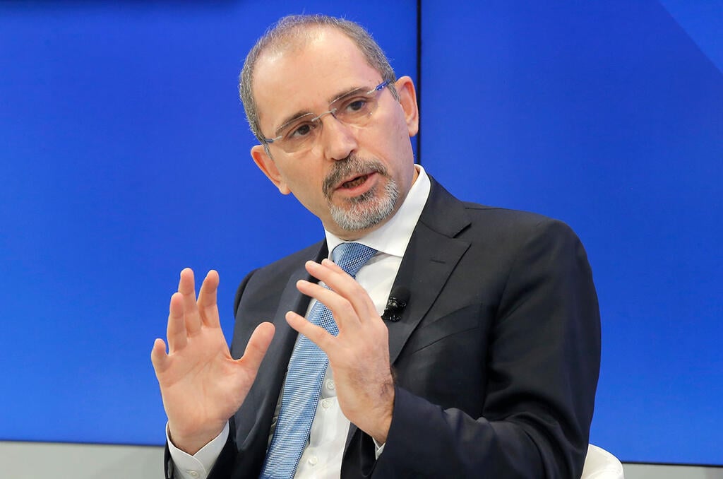 Jordanian Foreign Minister Ayman Safadi (Photo: AP) איימן ספאדי שר החוץ של ירדן