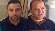 מימין לוטפי זאהדי , משמאל רג'אי זאהדי ראגי תאונה תאונת כביש 90 דרכים