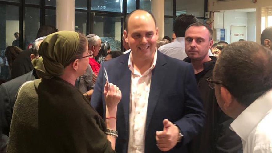 צבירה ברוט מועמד לראשות עיריית בת ים אבטחה