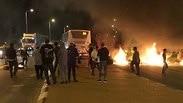 מחאת תושבי הדרום בשדרות בעקבות המצב הביטחוני