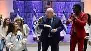 נשיא המדינה ראובן רבלין אירוע בר בת מצווה נפגעי פעולות איבה