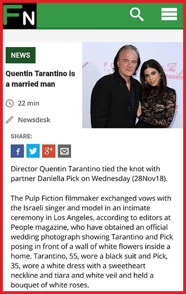 מתוך: Film News (צילום מסך) מתוך: Film News
