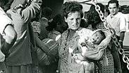 עולים חדשים ממרוקו על האונייה בדרך לישראל, 1957