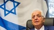 שמואל פלאטו שרון בשנת 2016 במשרדו שבדיזינגוף סנטר
