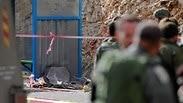 זירת הפיגוע בגבעת אסף בנימין