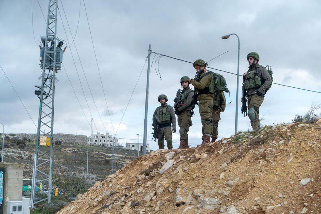 97th Netzah Yehuda Battalion soldiers at the West Bank פעילות לוחמי צה"ל מגדוד נצח יהודה בראמללה