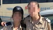 סגן א' וסגן י' שתי חברות מהתיכון שסיימו קורס טייס