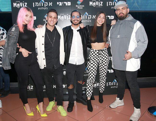 חיים בחארטא. גל זהבי, שרון ליברמן, רז ספני, קווין רובין ודניאלה קריסטיה