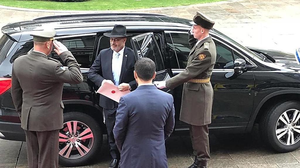 Israeli Ambassador to Kyiv Joel Lion 