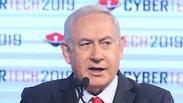בנימין נתניהו בכנס סייברטק של תעשיית הסייבר בגני התערוכה בתל אביב