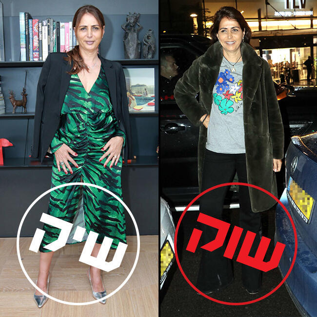 משוק לשיק. עינת שרוף עוברת מהפך אופנתי (צילום: ענת מוסברג, אמיר מאירי) משוק לשיק. עינת שרוף עוברת מהפך אופנתי